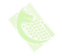 Baluue Glow Dark Valentine S Day Wall Stickers Romantic Couple Cat Star Meteor Moon Round Dots PVC Fluorescent Decals for Bedroom Nursery Decor