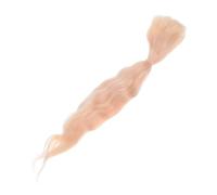 Baluue Golden Curly Synthetic Doll Wig Lightweight Faux Hair Extensions for DIY Craft and Cosplay Smooth Multilayered Texture with Striking Golden Finish for Doll Hair Replacement