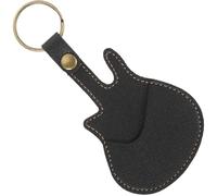 Baluue Guitar Pick Storage Cover Portable Plectrum Holder Bag Guitar Pick Case Keychain for Guitarists The Go