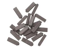Baluue Hair Dryer Silver Carbon Material for Replacement Carbon Brushes 20pcs, with Stable Performance and Durability Electric Motor Parts Suitable for Hair Dryer Motor Accessories