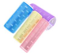 Baluue Hair Rollers Creates Three-dimensional Hairstyles and Waves Hair Curlers 4pcs Portable with Aluminum Sheet and Sticky Fastener for Overnight Use