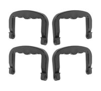 Baluue Hamster Cage Handles Plastic Replacement 4pcs Easy Install Smooth Grip for Pet Crates Suitable for Indoor and Outdoor Use