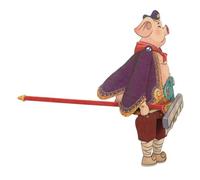 Baluue Handmade Chinese Shadow Puppetry Kit Traditional Colored Puppet Craft DIY for Early Education Family Activities Creative for Kindergarten and Primary Schools