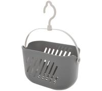 Baluue Hanging Shower Caddy Portable Plastic Organizer Storage Basket with Handle, Waterproof Bath Organizer With Drain Design for Bathroom, College Dorm Room Kitchen