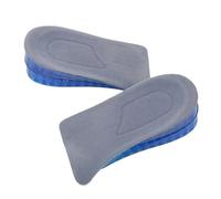 Baluue Height Increasing Shoe Insoles 1 Pair 2 Layer Honeycomb Silicone Heel Pads for Men and Women, 4.5cm Invisible Elevator Inserts with Good Damping Effect for Walking and Different
