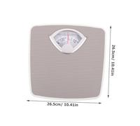 Baluue High Precision Mechanical Body Weight Scale with Sturdy Iron Construction Bathroom Health Monitor for Accurate Height and Weight Measurement Reliable Fitness Tracking Tool