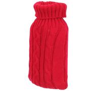 Baluue Hot Water Bottle with Soft Skin-Friendly Rubber and Polyester Cover Fits 2l Bottle Smooth to Touch Reusable Hot Water Bag Sleeve for Outdoor and Winter Use