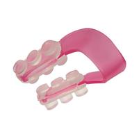Baluue Japan Nose Lifting Shape Clip Plastic Nose Bridge Lifting and Sharpening Tool 2 Sizes Gel Pad for Facial Beauty Enhancement Random Color