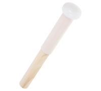 Baluue Lightweight Wooden Mallet with Rubber Ball Striker for Playing Crystal Singing Bowls and Sound Bowls for Yoga Music and Meditation
