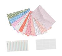 Baluue Loose-Leaf Budget Envelopes with Cash Record Sheets for Personal Money Management Practical Budget Tracking Cards for Home and Office Use Simplex Account Replacement Inserts