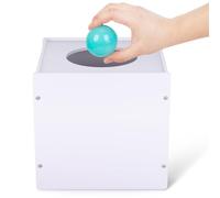 Baluue Lottery Box Raffle Box Opaque Design for Birthday Parties and Fundraising Events, Sturdy Storage Container for Ballots and Donations