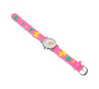 Baluue Lovely Butterfly Pattern Analog Wristwatch for Portable Lightweight Quartz Watch with Numbers and Skin-Friendly Design Gift for S Day and Students