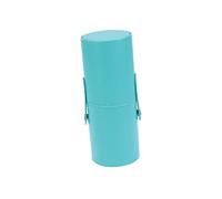 Baluue Makeup Brush Storage Bucket Pu Leather Makeup Cup Holder for Travel and Daily Use Organized and Tidy in Your Vanity Cosmetic Bag