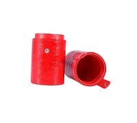 Baluue Makeup Brush Storage Bucket Pu Leather Makeup Cup Holder Organizer Case Stone Grain Design for Daily Use and Travel