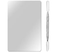 Baluue Makeup Mixing Plate Cosmetic Palette for Eyeshadow Foundation Spatula Tool for Makeup Artist and Nail Coloring