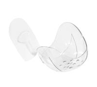 Baluue Makeup Sponge Holder Rack Ventilated Beauty Sponge Organizer for Healthy and Sanitary Storage Wall-mount Design for Easy Access during Makeup Application