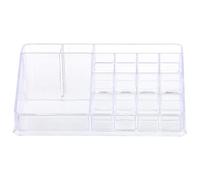 Baluue Makeup Storage Case Desktop Lipstick Organizer Plastic Cosmetic Drawer Modern Simple Elegant Design Keeps Your Stuff in Good Order Easy to Find Your Makeup for Desktop and Dressing