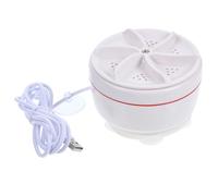 Baluue Manual Washing Machine for and Travel and Business Trips Portable Foldable Washing Machine Turbine Washer Function, Time-saving Made of Sturdy Pp Material to Wash Skirts