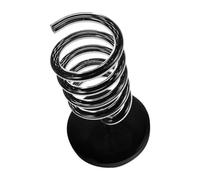 Baluue Marble Base Hair Dryer Stand Brush Holder Salon Orbiting Hair Dryer Organizer for Countertop