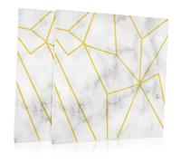 Baluue Marbled Paper Napkins Guest Hand Towels with Unique Design for Holidays Dinner Birthdays Weddings Decorative Marble Pattern Table Napkins for Party and Bathroom Use