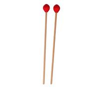 Baluue Marimba Hammer Sticks for Beginners and Professionals 2pcs with Red Beech Wood Handles and Sturdy Nylon Core, Not Easy to Crack Playing Xylophone and Malimba