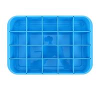 Baluue Medication Organizer Tray for Clinic and Ward Supply, Plastic Pill Dispensing Tray with Divided Compartments and Visual Numbering, Space-Saving Medicine Distribution Organizer