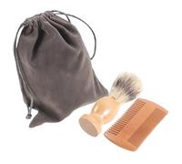 Baluue Men Beard Brush Wooden Pocket Comb Shaving Tool Mustache Comb Portable Travel Sturdy Design