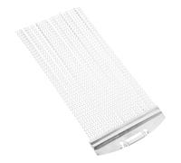 Baluue Metal Snare Drum Belt Percussion Instrument Accessory Iron Wire Replacement for Half Snare Drum Belt Easy to Install with Classic Silver Finish