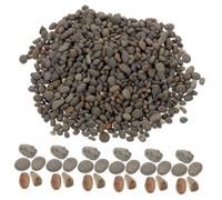 Baluue Mini Gardening Stones 2-5mm Dark Grey Pebbles for Diy Handmade Micro Landscape and Stone Roads 50g Bag
