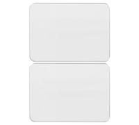Baluue Mirror Sticker Decals 2pcs Acrylic Portable self-Adhesive Mirror for Smartphone case Travel and Makeup