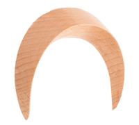Baluue Moon Shaped Wooden Hair Sticks for Women Elegant Chinese Style Hairpins Vintage Hair Chopsticks for Updos Easy to Use for Daily Wear