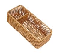 Baluue Multifunctional Plastic Tissue Storage Box with Compartmentalized Design and Multiple Compartments, Resistant to Daily Wear and Tear, for Living Room Desktop Organiser