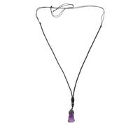 Baluue Natural Crystal Pink Amethyst Buddha Sculpture Hand-Carved Feng Shui Figurine for Meditation Zen Garden Home Decor Unique Stone Ornament