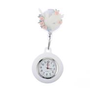 Baluue Nursing Pocket Watch with Secure Clip Movement Water Resistant Nurse Fob Watch for Women Men Doctors Paramedics Medical Professionals