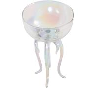 Baluue Octopus Jellyfish Cocktail Glass 150Ml Mother-of-Pearl Color High Stem Beverage Cup for Bar and Home Toasting
