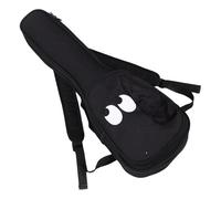 Baluue Oxford Cloth Ukulele Backpack Soft Guitar Case with Adjustable Straps Versatile Handheld and Shoulder Carry for Acoustic Bass Electric Classical Guitars Concert Stylish Black