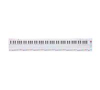Baluue Piano Key Learning Practice Guide Teaching Aid Note Chart for Student Beginner Piano Keyboard Practice Card Chart