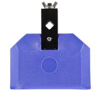 Baluue Plastic Latin Percussion Drum Cow Bell Accessory Blue Portable Drum Block for Sets and Percussion Instruments