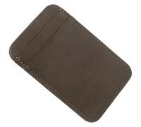 Baluue Portable Card Organizer Holder for Travel Essentials Multi-Slot Vertical Id and Business Card Wallet in Texture for Office School and Professional Use