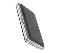 Baluue Portable Cigarette Box Aluminum Case with Anti-Moisture and Pressure-Resistant Features, Extended Slim Flip-Top Storage Case for Convenient Tobacco Carrying, for Men on The Go