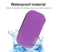 Baluue Portable EVA Stethoscope Carry Case with Hand Strap Wear-resistant Auscultator Protective Storage Bag for Medical Use Shockproof and Scratch-resistant Organizer Suitable for