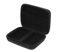 Baluue Portable Pouch for Diabetes Supplies with Shockabsorbing Protection and Easy Access, Sturdy Eva and Oxford Cloth Material, for Home and Office Use, Black Travel Organizer Bag