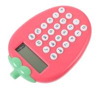 Baluue Portable Solar Calculator, Abs Lightweight Pocket Calculator with Multiplication Function, Easy to Carry for Students, Classmates, Shops and Offices