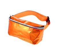 Baluue PVC Chest Bag for Women Stylish Laser Waist Bag PVC Material for Dating Everyday Use Comfortable Cross Body Design