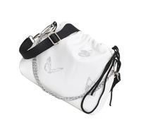 Baluue Reflective Butterfly Shoulder Bag Creative Crossbody Handbag for Women Large Capacity Versatile White Pouch for Travel Shopping Casual Everyday Use