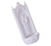 Baluue Resin Jesus Ornament Pendant Religious Figurine Classic Maria Sculpture Indoor Desktop Decoration Catholic Home Décor Accent