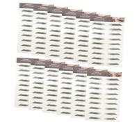 Baluue Rtificial Eyebrow 12pcs Waterproof Material Easy Application Reusable
