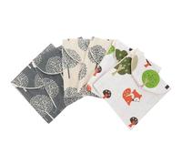 Baluue Sanitary Napkin Organizer Bags Wear Resistant and Tear Resistant 6pcs Purse with Cotton Material Creative Pattern Design for Women for Outdoor and Travelling Use