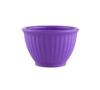 Baluue Silicone Facial Mask Mixing Bowl with Anti-drop Feature and Easy to Rinse Clean Design for Bathroom Counter Use, Sturdy Purple Face Mask Bowl for Beauty and Personal Care