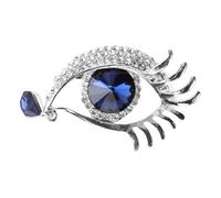 Baluue Silver-plated Eye Modeling Brooch Pin Creative Clothes Brooch Corsage Decor for Women Fashion Accessories